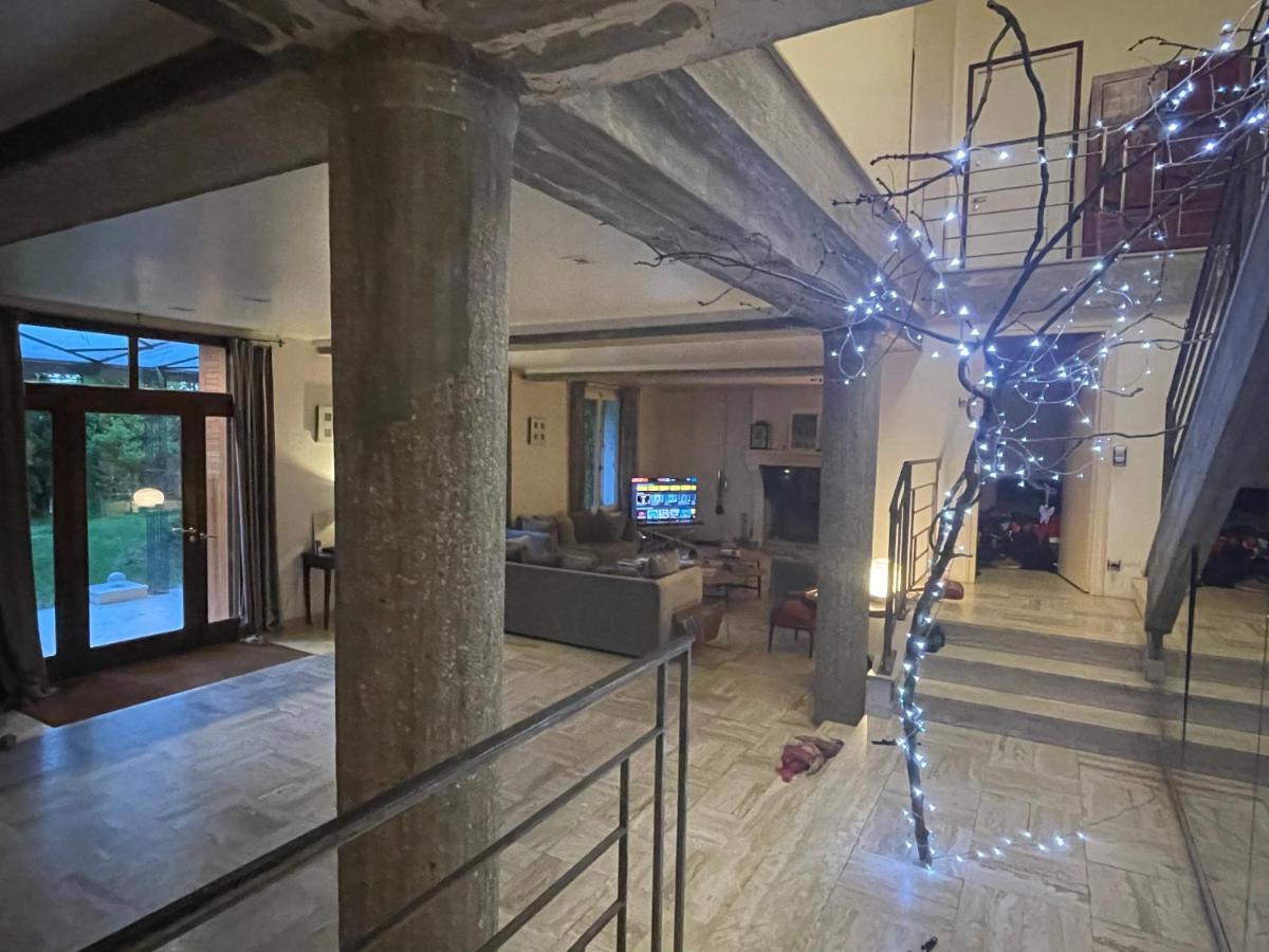 VILLA SPA PERRET-4 Étoiles-PARC de 3 Ha au pied du PARC NATUREL DU VEXIN NORMAND-Châteaux -Nature-Ballades-VTT-Cheval-Golf-À 5 Mn de GIVERNY-Jardins de MONET-Musée IMPRESSIONNISTE-Pour 2 Nuitées SAUNA ou JACUZZI offert en Hiver ou PISCINE en Été ou H Sainte-Genevieve-les-Gasny Exterior foto